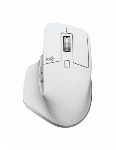 Мыши Logitech Wireless Mouse Logitech MX Master 3S for Mac, 200-8000 dpi, 7 buttons, BT+2.4Ghz, 500mAh, Pale Gray