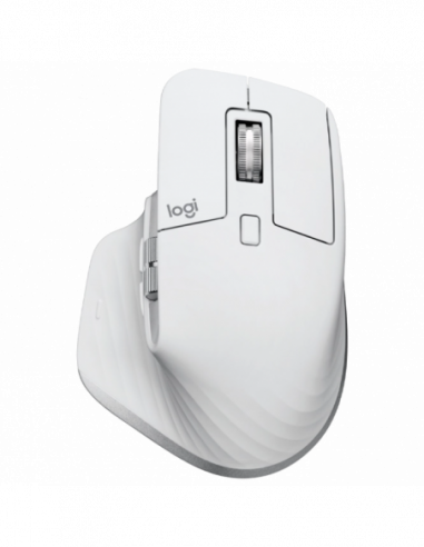 Mouse-uri Logitech Wireless Mouse Logitech MX Master 3S, Optical, 200-8000 dpi, 7 buttons, Bluetooth+2.4GHz, Pale Grey