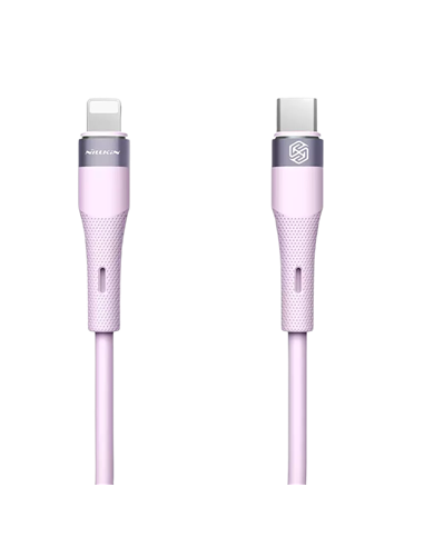 Зарядный кабель Nillkin Type-C to Lightning Cable, Flowspeed, USB Type-C/Lightning, 1,2м, Фиолетовый