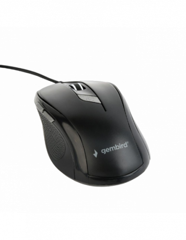 Мыши Gembird Mouse Gembird MUS-6B-01, Optical, 800-1600 dpi, 6 buttons, Ambidextrous, Black, USB