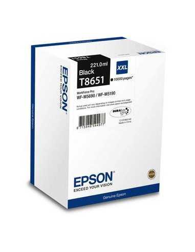 Cartuș de cerneală Epson Ink Cartridge Epson T8651 C13T865140, WF-M5xxx XXL Mono Cartridge, 221ml, 10000 pages