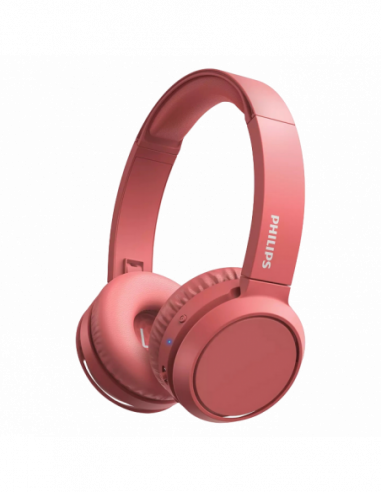 Наушники Philips Bluetooth headphones Philips TAH4205RD00, Red