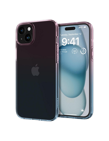 Husă Spigen iPhone 15 Liquid Crystal, Gradiation Pink