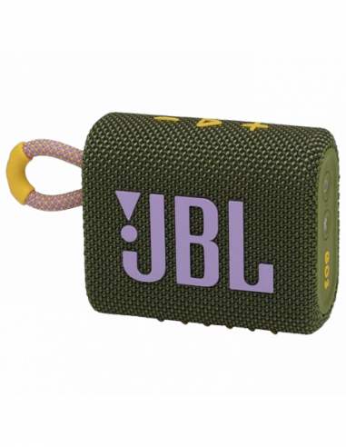 Портативные колонки JBL Portable Speakers JBL GO 3, Green