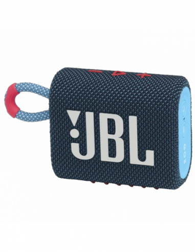 Портативные колонки JBL Portable Speakers JBL GO 3, BluePink