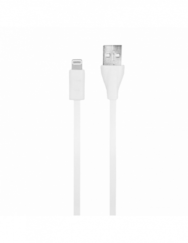 Cablu Lightning to USB Xpower Lightning cable, Flat White