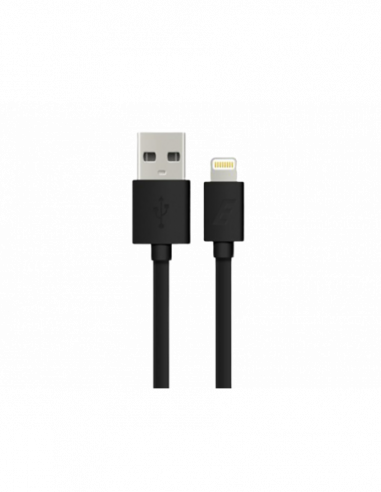 Cablu Lightning to USB Xpower Lightning cable, Flat Black