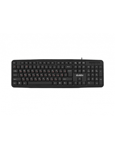 Tastaturi SVEN Keyboard SVEN KB-S230, Splash proof, Black, USB