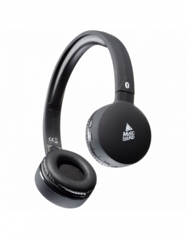 Наушники Cellularline Bluetooth headset, Cellular MUSICSOUND Black