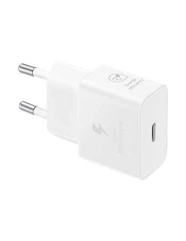 Original Sam. EP-T2510, Fast Travel Charger 25W PD (w/o cable), White