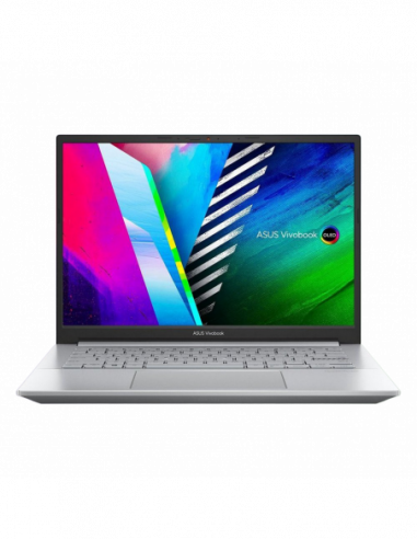 Ноутбуки Asus NB ASUS 14.0 Vivobook Pro 14 OLED M3401QA Silver (Ryzen 5 5600H 8Gb 256Gb)