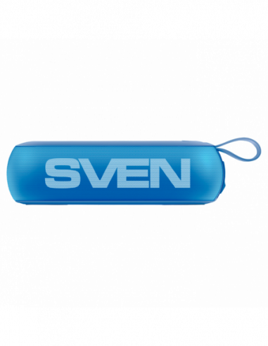 Портативные колонки SVEN Speakers SVEN PS- 75 Blue, Bluetooth, FM, USB, microSD, 6w, Li-ion 1200mAh, Mic, DC 5 V