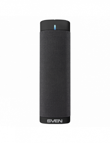 Портативные колонки SVEN Speakers SVEN PS-115 10w, TWS, Black, Bluetooth, microSD, FM, AUX, Mic, 1800mA