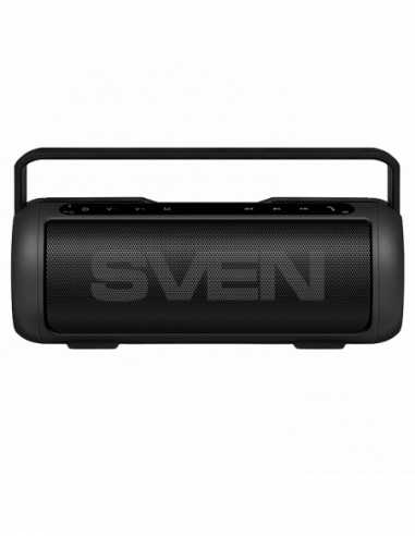 Портативные колонки SVEN Speakers SVEN PS-250BL 10w, Black, Bluetooth, microSD, FM, AUX, Mic, power: 2200mA, USB, DC 5V