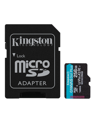 Card de Memorie Kingston Canvas Go! Plus, 256GB (SDCG3/256GB)