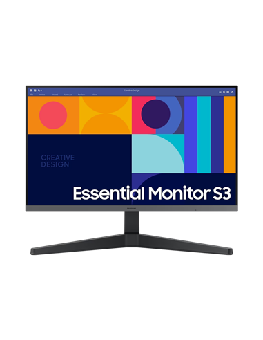 23,8" Monitor Samsung S24C330, IPS 1920x1080 FHD, Gri Închis