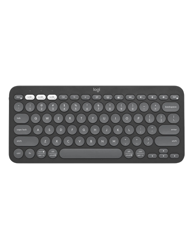 Клавиатура Logitech K380S, Беспроводное, Графитовый