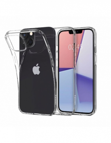 Huse Xcover Liquid Crystal Glam Xcover husa pu iPhone 13 Pro, Liquid Crystal, Transparent