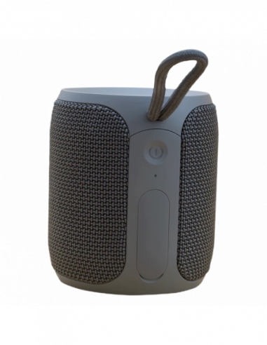 Портативные колонки X-Music Portable Speaker X-music Mini Q08S, Grey, waterproof IP67, TWS, 2500mAh, 16W, AUX, Type-C
