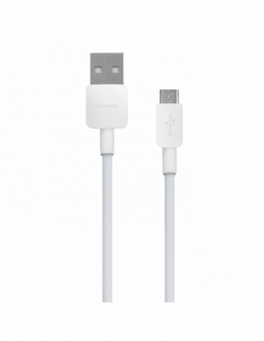 Кабель Type-C to USB Micro Cable Huawei, CP70, 5V2A, 1m, White