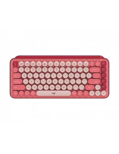 Tastaturi Logitech Wireless Keyboard Logitech POP Keys, Mechanical, Compact design, F- keys, Emoji Keys, 2xAAA, 2.4Ghz+BT, ENRU,