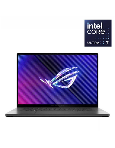 Laptop Gaming 16" ASUS ROG Zephyrus G16 GU605MI, Eclipse Gray, Intel Core Ultra 7 155H, 32GB/2048GB, Fără SO