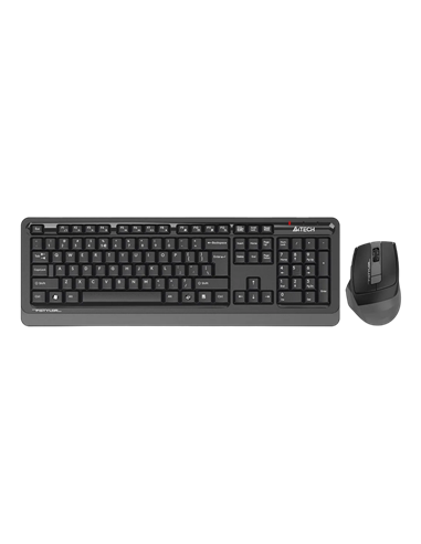 Set Tastatură + Mouse A4Tech FG1035, Fără fir, Negru | Gri