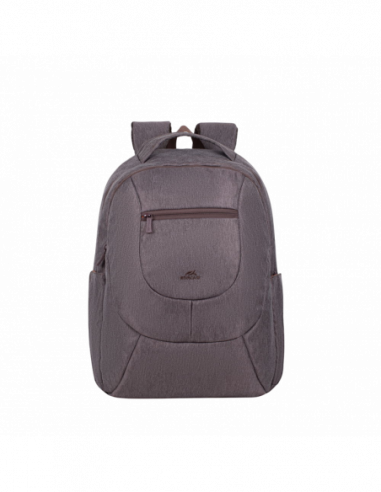 Rivacase Backpack Rivacase 7761, for Laptop 15,6 amp- City bags, Mocha
