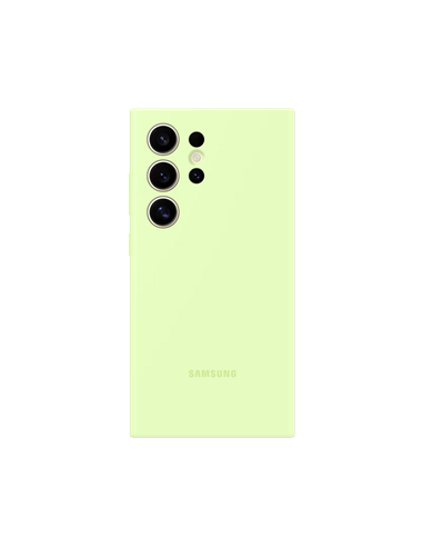 Husă Samsung Silicone Cover Galaxy S24 Ultra, Verde