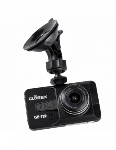 Автомобильный видеорегистратор / Экшн-камеры Videoregistrator DVR Globex GU-112 Black