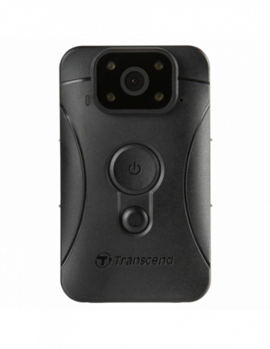 Автомобильный видеорегистратор / Экшн-камеры DVR Transcend DrivePro Body 10 (DPB10B) [32GB, Sony IMX323, F2.8, MP4, 1080P30fps, 