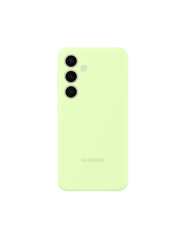 Чехол Samsung Silicone Cover Galaxy S24, Светло-зеленый