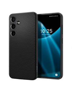 Чехол Spigen Samsung Galaxy S24+, Liquid Air, Матовый черный