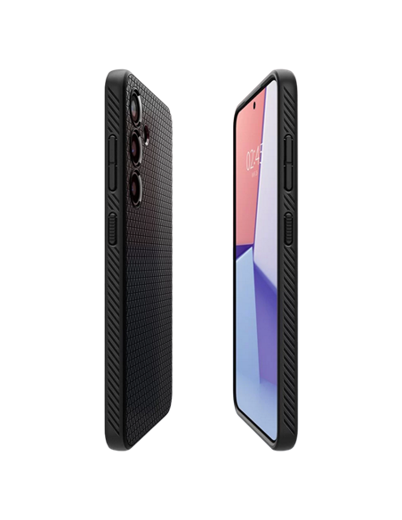 Чехол Spigen Samsung Galaxy S24+, Liquid Air, Матовый черный