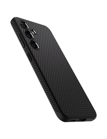 Чехол Spigen Samsung Galaxy S24+, Liquid Air, Матовый черный