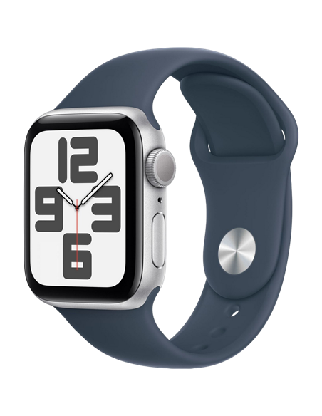 Ceas inteligent Apple Watch SE 2, 44mm, Storm Blue | Silver