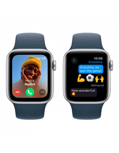 Умные часы Apple Watch SE 2, 44мм, Storm Blue | Silver