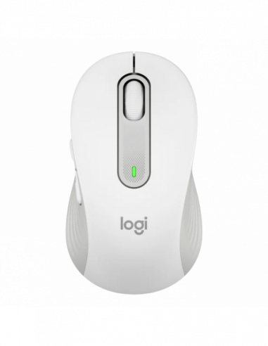 Mouse-uri Logitech Wireless Mouse Logitech M650 Signature, Optical, 400-4000 dpi, 5 buttons, 1xAA, 2.4GHzBT, White