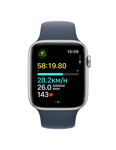 Умные часы Apple Watch SE 2, 44мм, Storm Blue | Silver