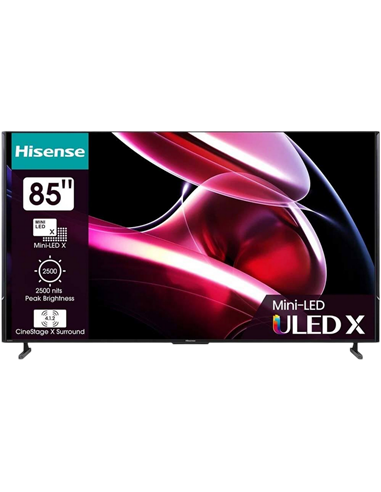 85" MiniLED SMART TV Hisense 85U7KQ, 3840x2160 4K UHD, VIDAA U7.0, Gri