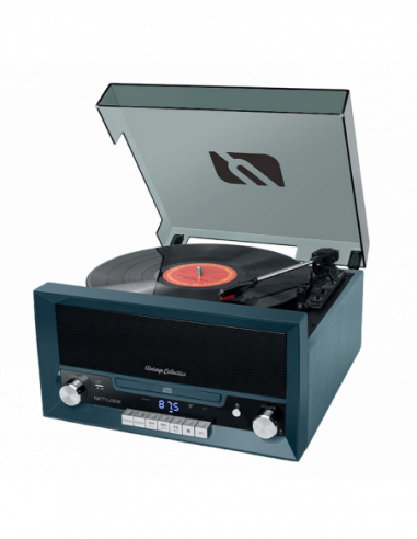 Sisteme audio de vinil Vinyl Turntable MUSE MT-112 NB