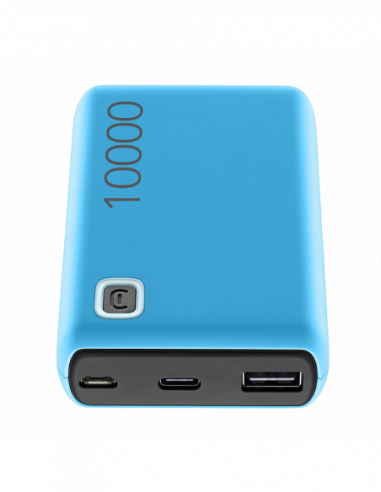 Baterii externe portabile Power Bank Cellularline 10000mAh, Essence, Blue