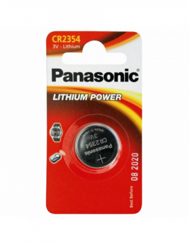 Батарейки дисковые: класс CR, LR CR2354, Blister1, Panasonic, CR-2354EL1B