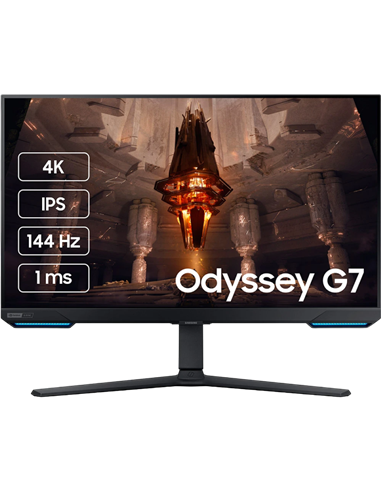 31,5" Monitor Gaming Samsung S32BG700, IPS 3840x2160 4K UHD, Negru