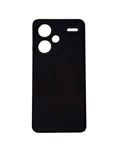 Husă Xcover Redmi Note 13 Pro+ Soft Touch (Microfiber), Negru