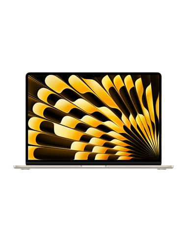 Ноутбук 15,3" Apple MacBook Air A3114, Starlight, M3 with 8-core CPU and 10-core GPU, 24Гб/512Гб, macOS Sequoia