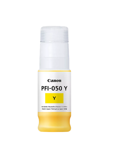 Cartuș de cerneală Canon PFI-050 Y, 70ml, Galben