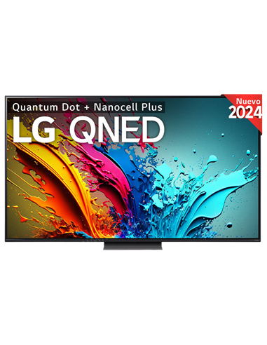 75" QNED SMART Телевизор LG 75QNED86T6A, 3840x2160 4K UHD, webOS, Чёрный