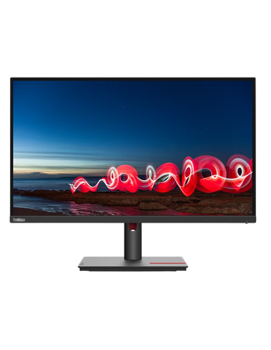 27" Monitor Lenovo T27h-30, IPS 2560x1440 WQHD, Negru