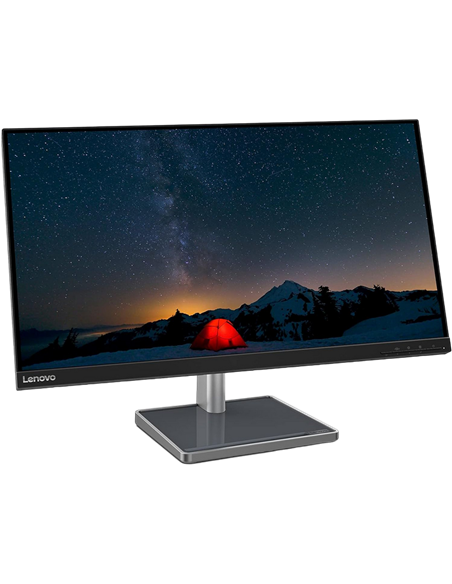 28,5" Монитор Lenovo L28u-35, IPS 3840x2160 4K UHD, Чёрный | Серебристый